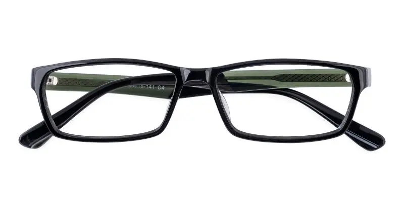 Omphalic Black  Frames from ABBE Glasses
