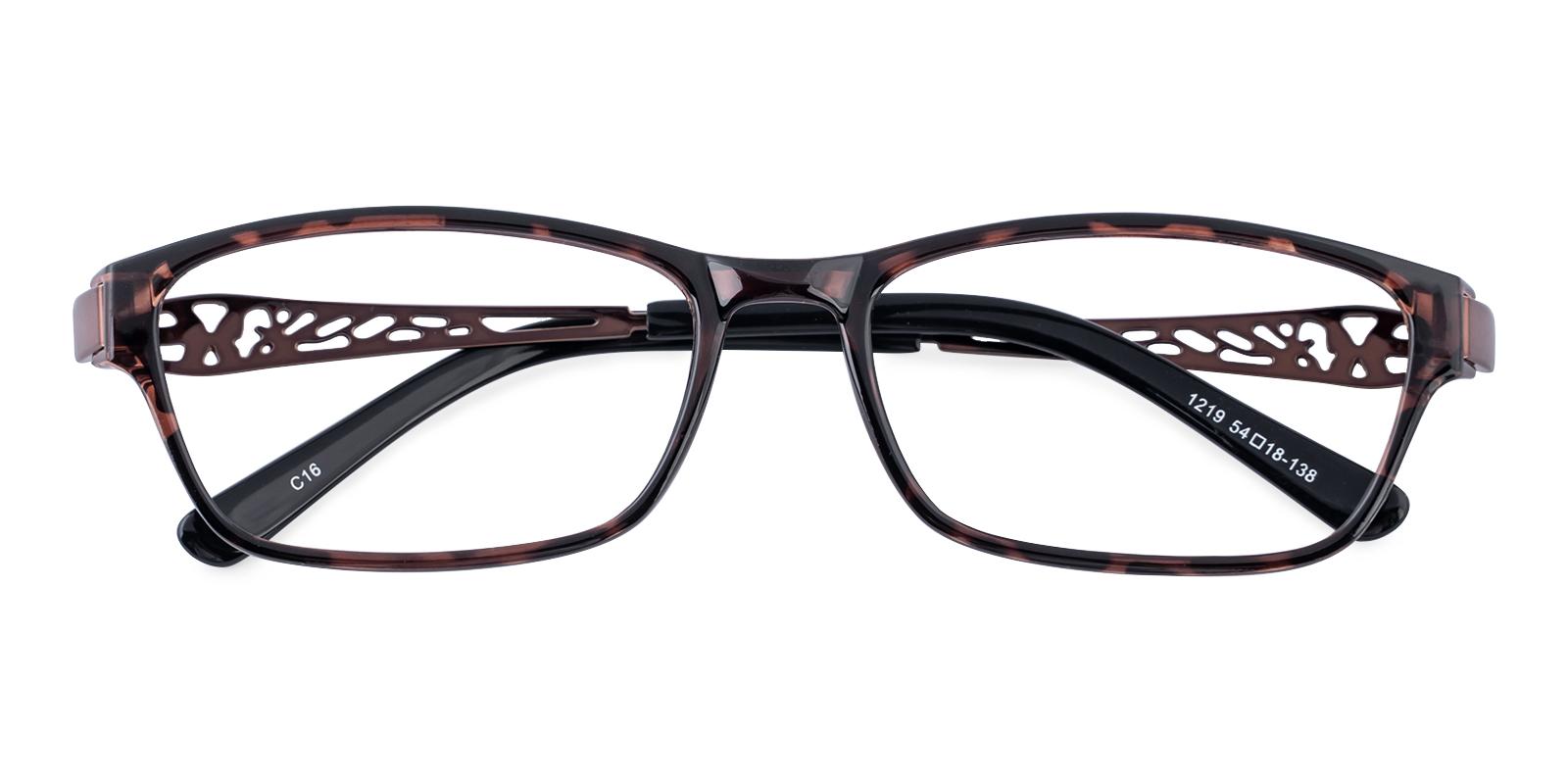 Yeahtion Brown Metal , TR Eyeglasses , UniversalBridgeFit Frames from ABBE Glasses