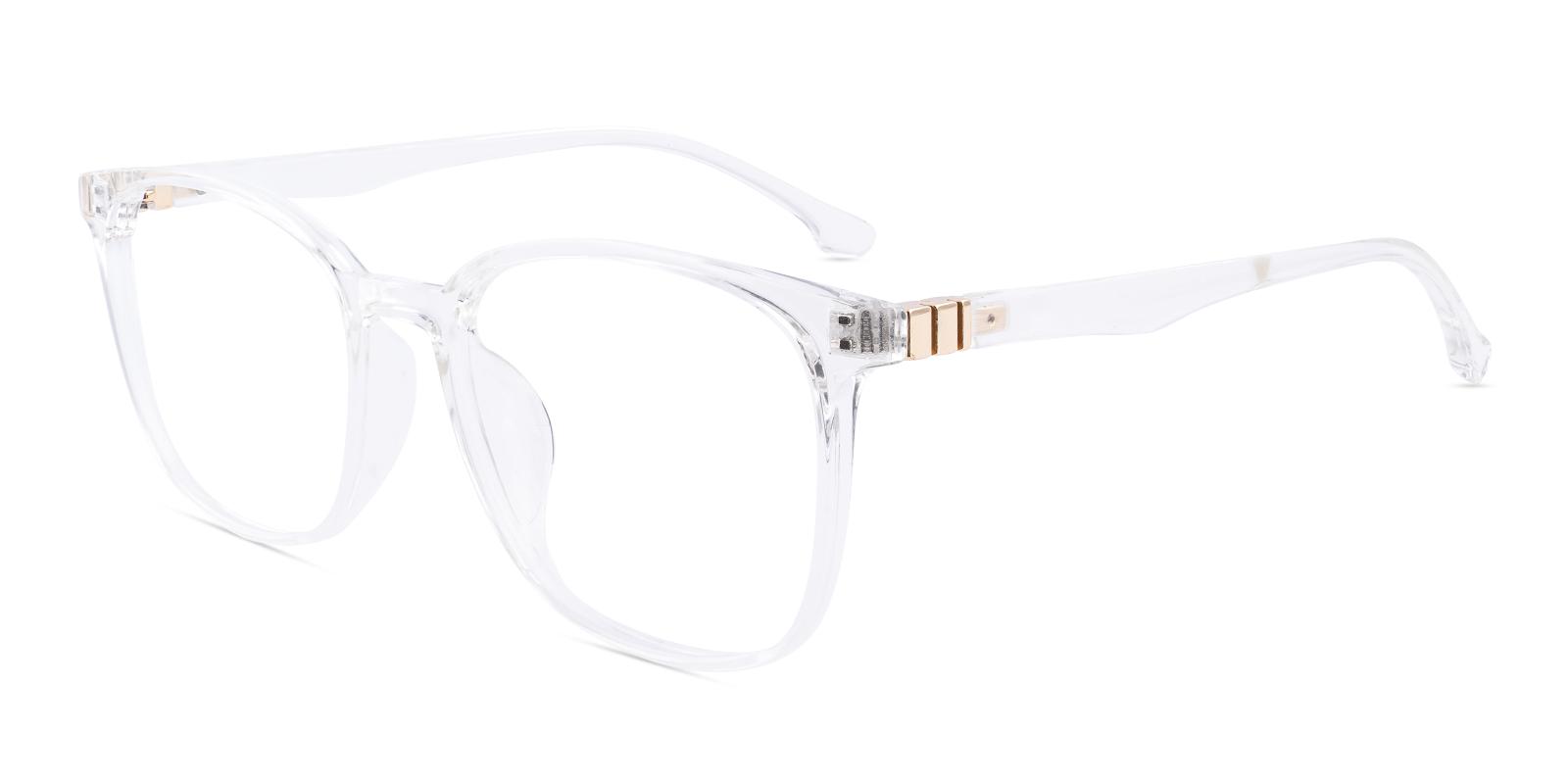Oram Fclear Plastic Eyeglasses , UniversalBridgeFit Frames from ABBE Glasses