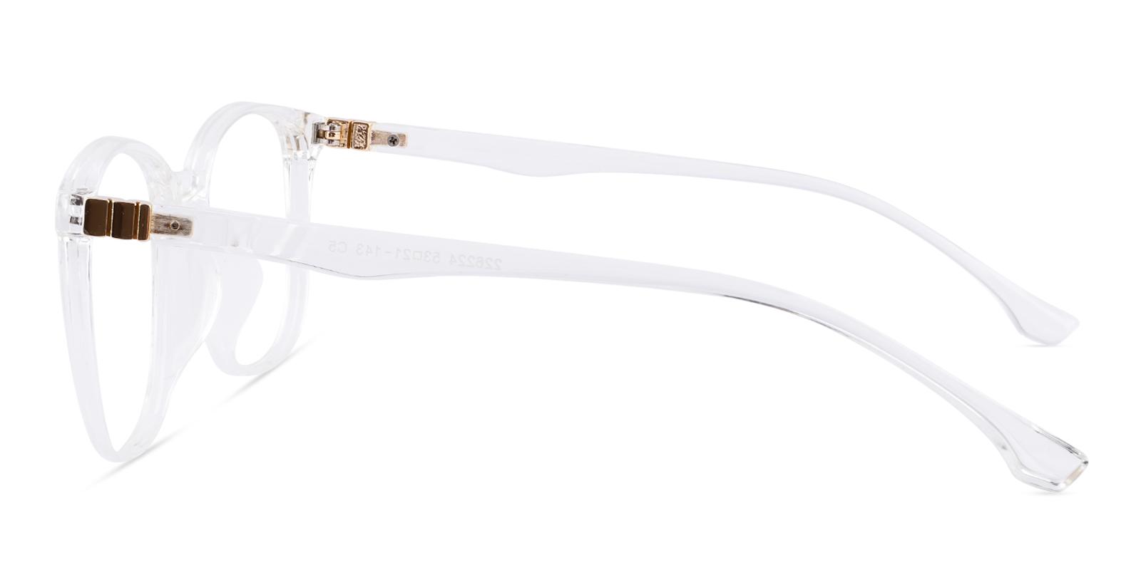 Oram Fclear Plastic Eyeglasses , UniversalBridgeFit Frames from ABBE Glasses