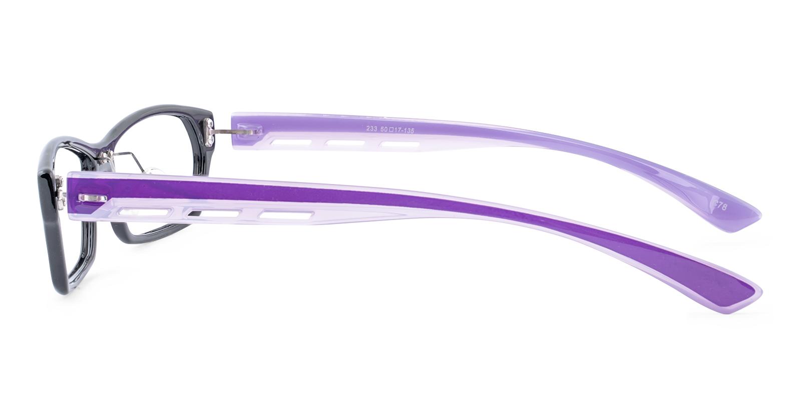 Haloen Purple TR Eyeglasses , Lightweight , NosePads Frames from ABBE Glasses