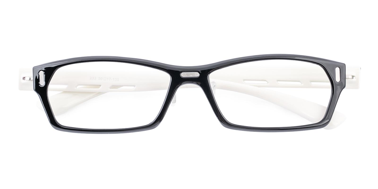 Haloen White TR Eyeglasses , Lightweight , NosePads Frames from ABBE Glasses