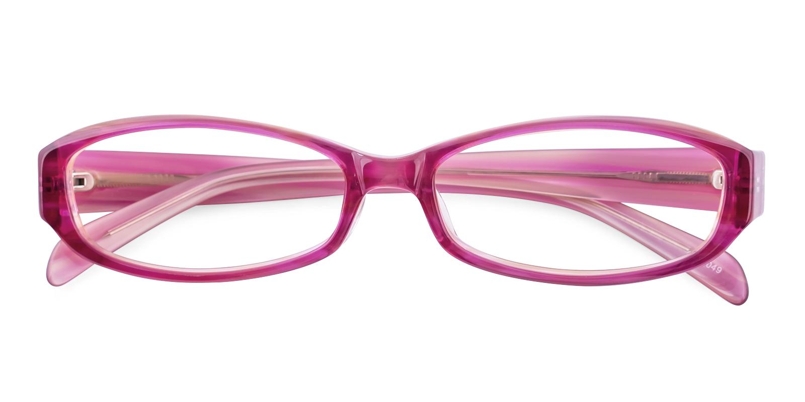 Laterably Purple Acetate Eyeglasses , UniversalBridgeFit Frames from ABBE Glasses