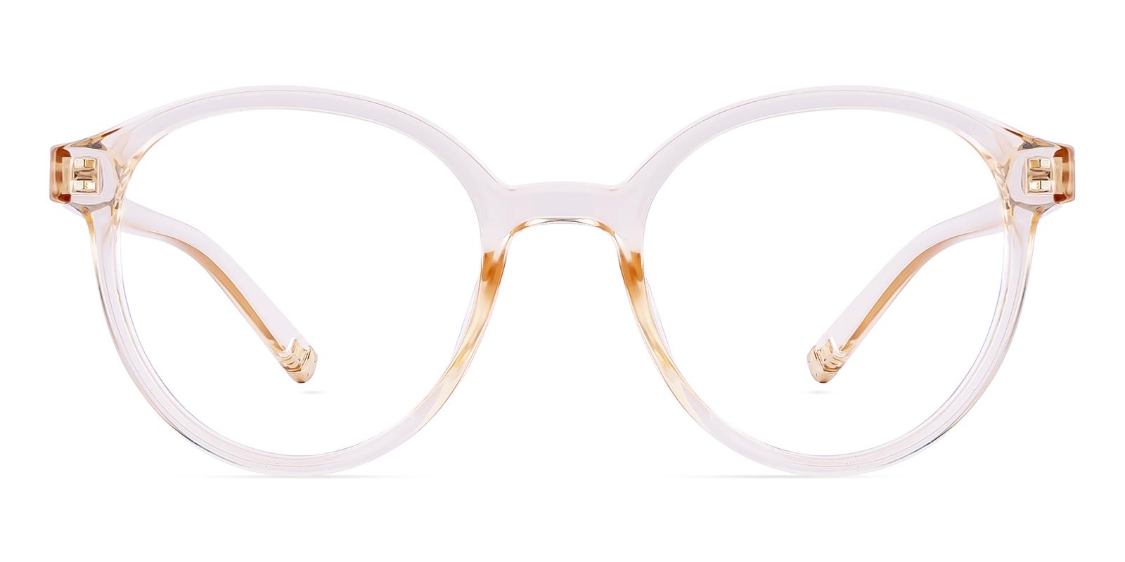 Differenceent Orange Plastic Eyeglasses , UniversalBridgeFit Frames from ABBE Glasses