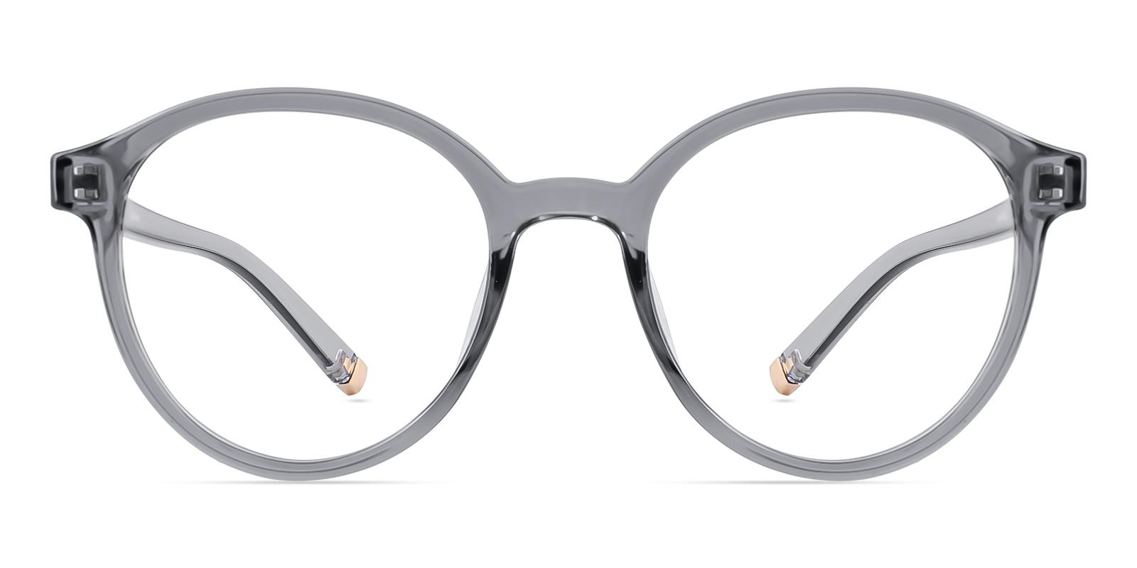 Cellery Gray Plastic Eyeglasses , UniversalBridgeFit Frames from ABBE Glasses