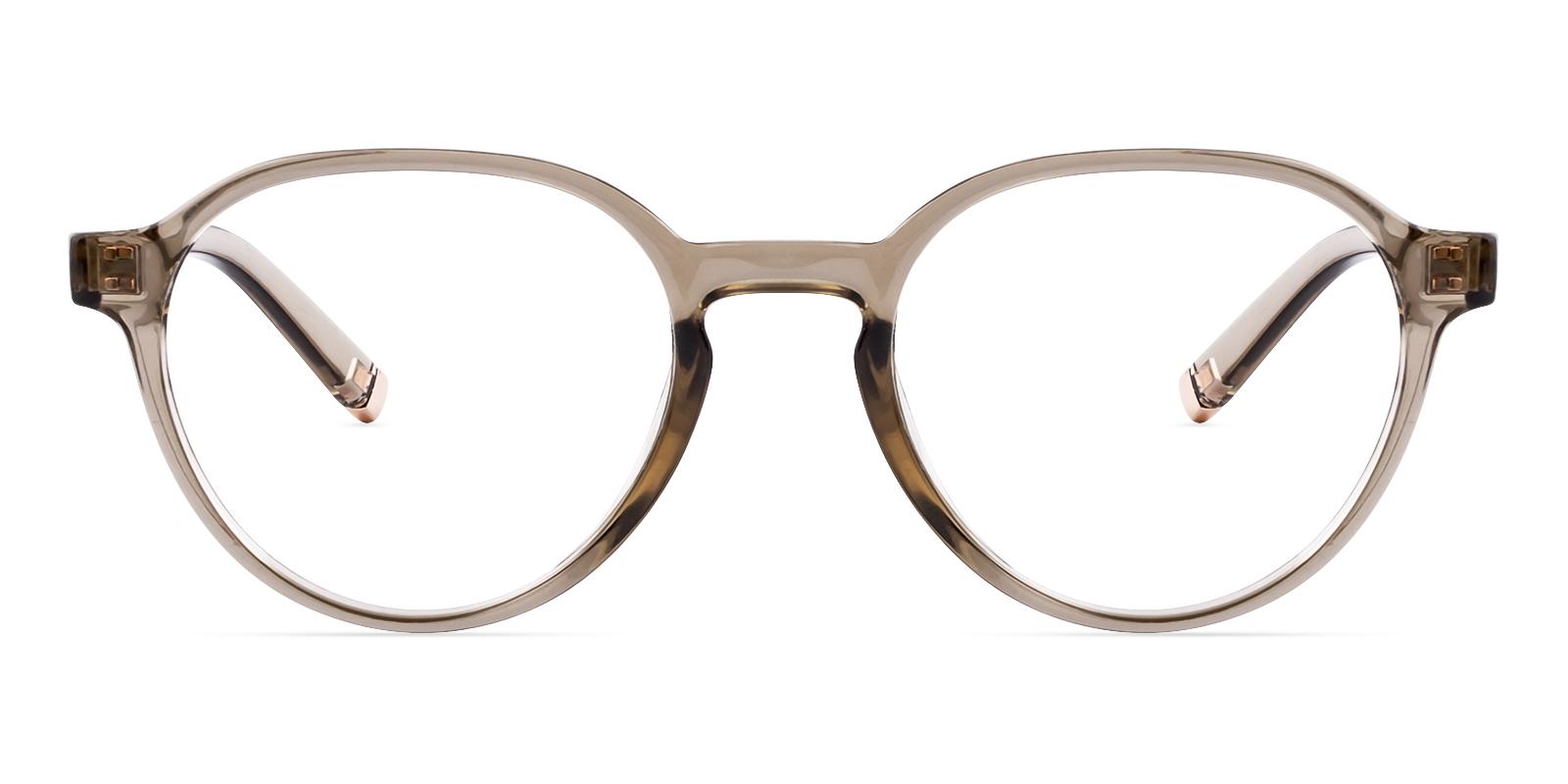 Ecproof Brown Plastic Eyeglasses , UniversalBridgeFit Frames from ABBE Glasses