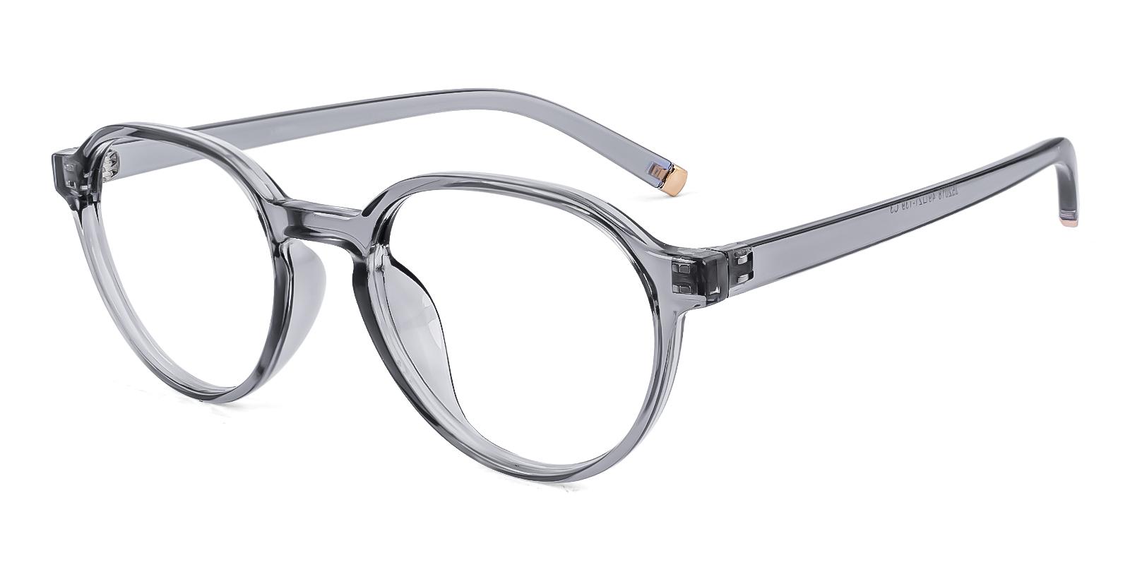 Ecproof Gray Plastic Eyeglasses , UniversalBridgeFit Frames from ABBE Glasses