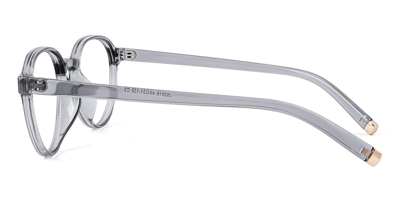 Ecproof Gray Plastic Eyeglasses , UniversalBridgeFit Frames from ABBE Glasses