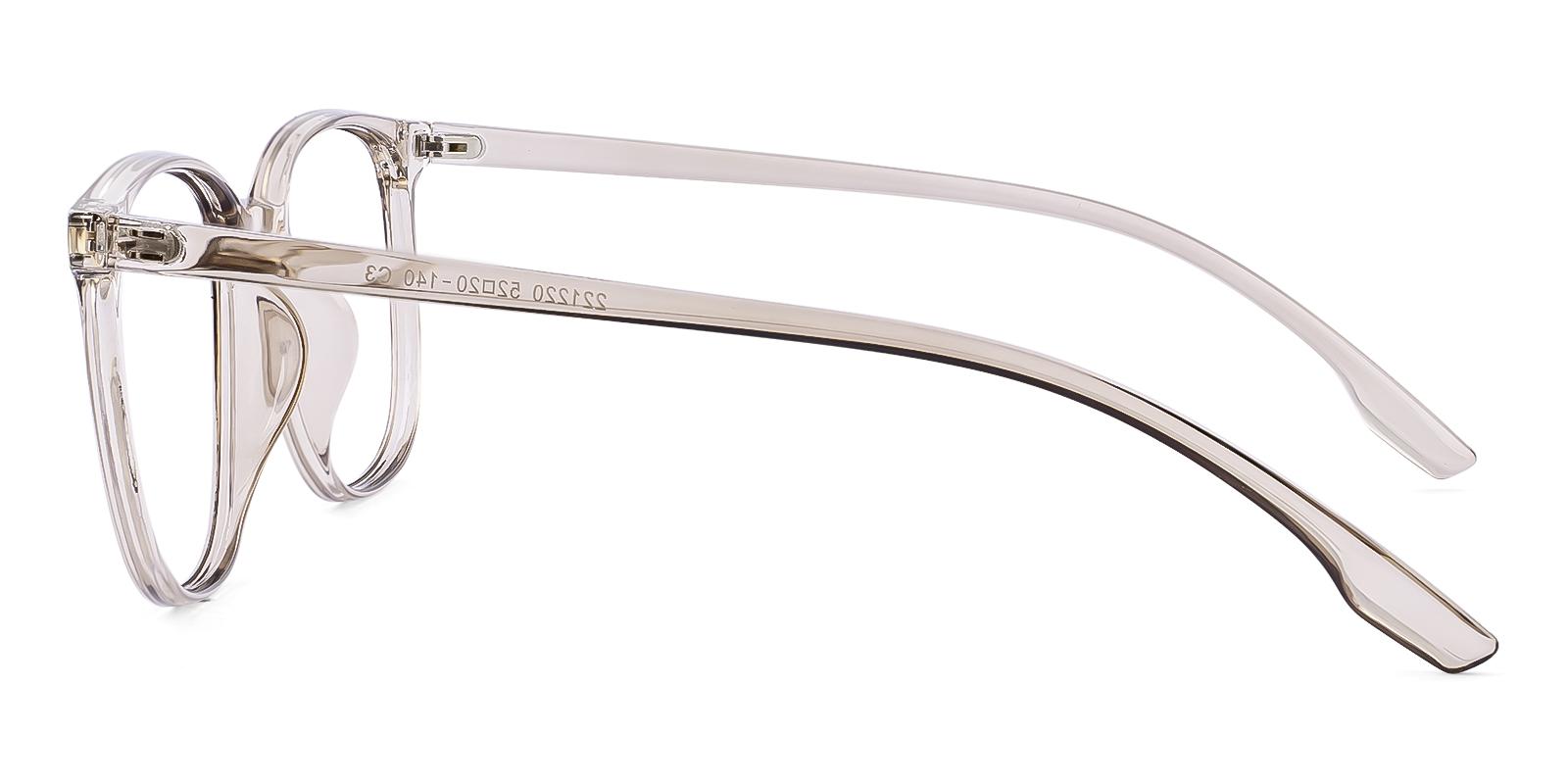 Serpwithinality Brown Plastic Eyeglasses , Lightweight , UniversalBridgeFit Frames from ABBE Glasses