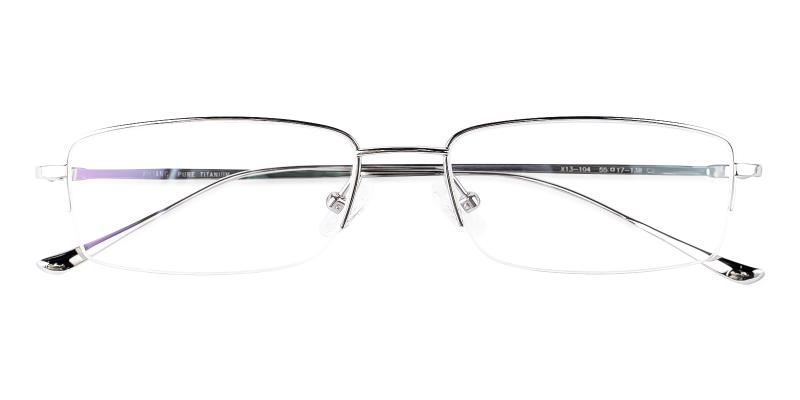 Lessry Silver  Frames from ABBE Glasses