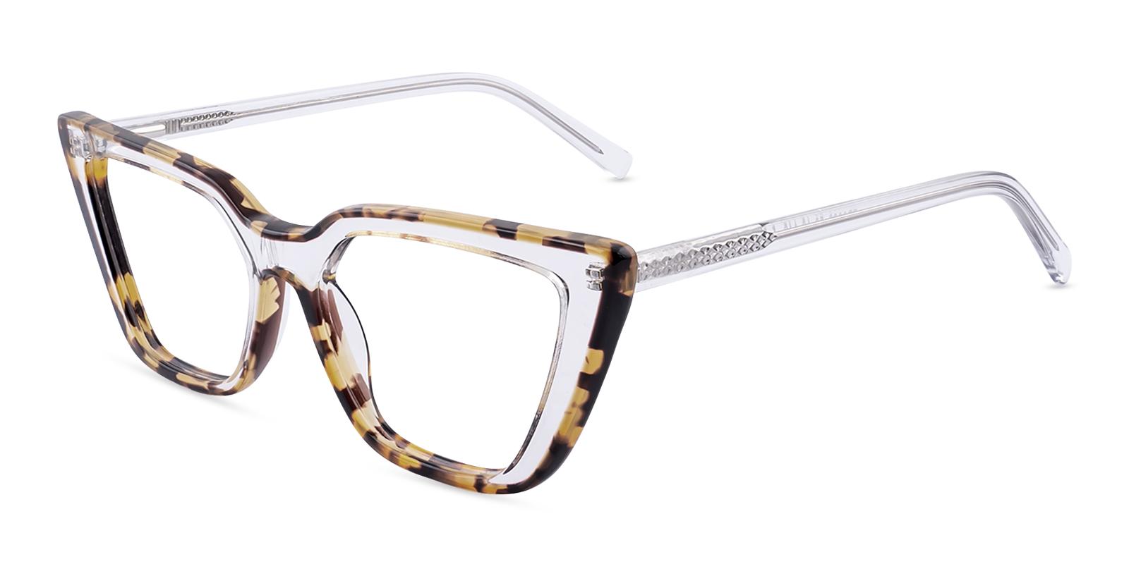 Happenia Tortoise Acetate Eyeglasses , SpringHinges , UniversalBridgeFit Frames from ABBE Glasses