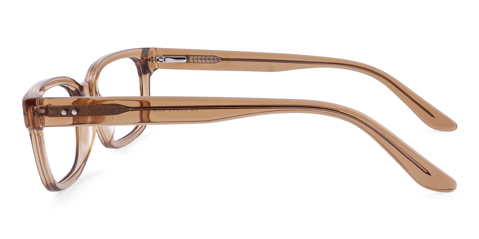 Beginist Brown Acetate Eyeglasses , SpringHinges , UniversalBridgeFit Frames from ABBE Glasses