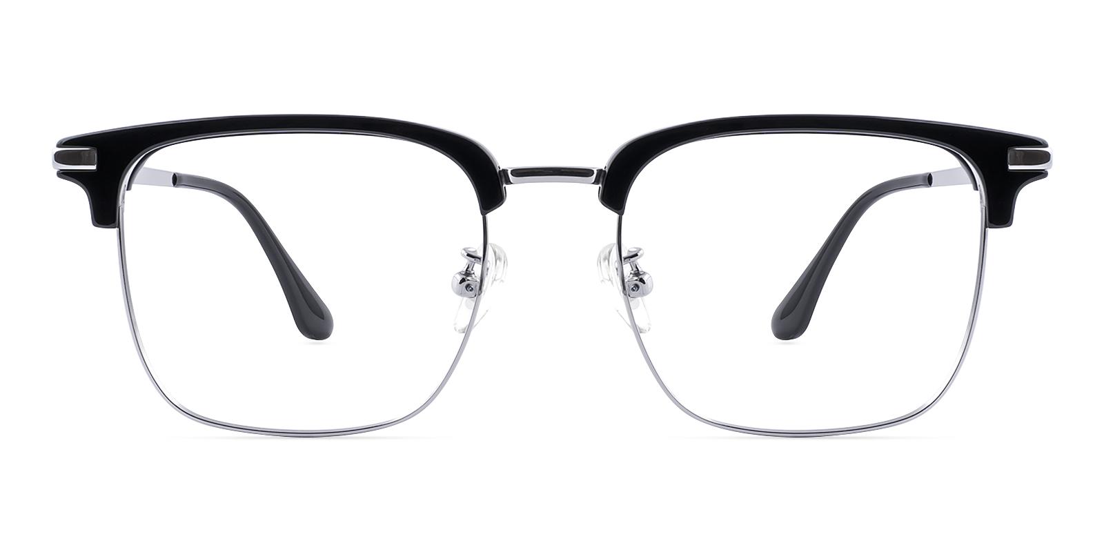 Dessure Black Acetate , Titanium Eyeglasses , NosePads Frames from ABBE Glasses