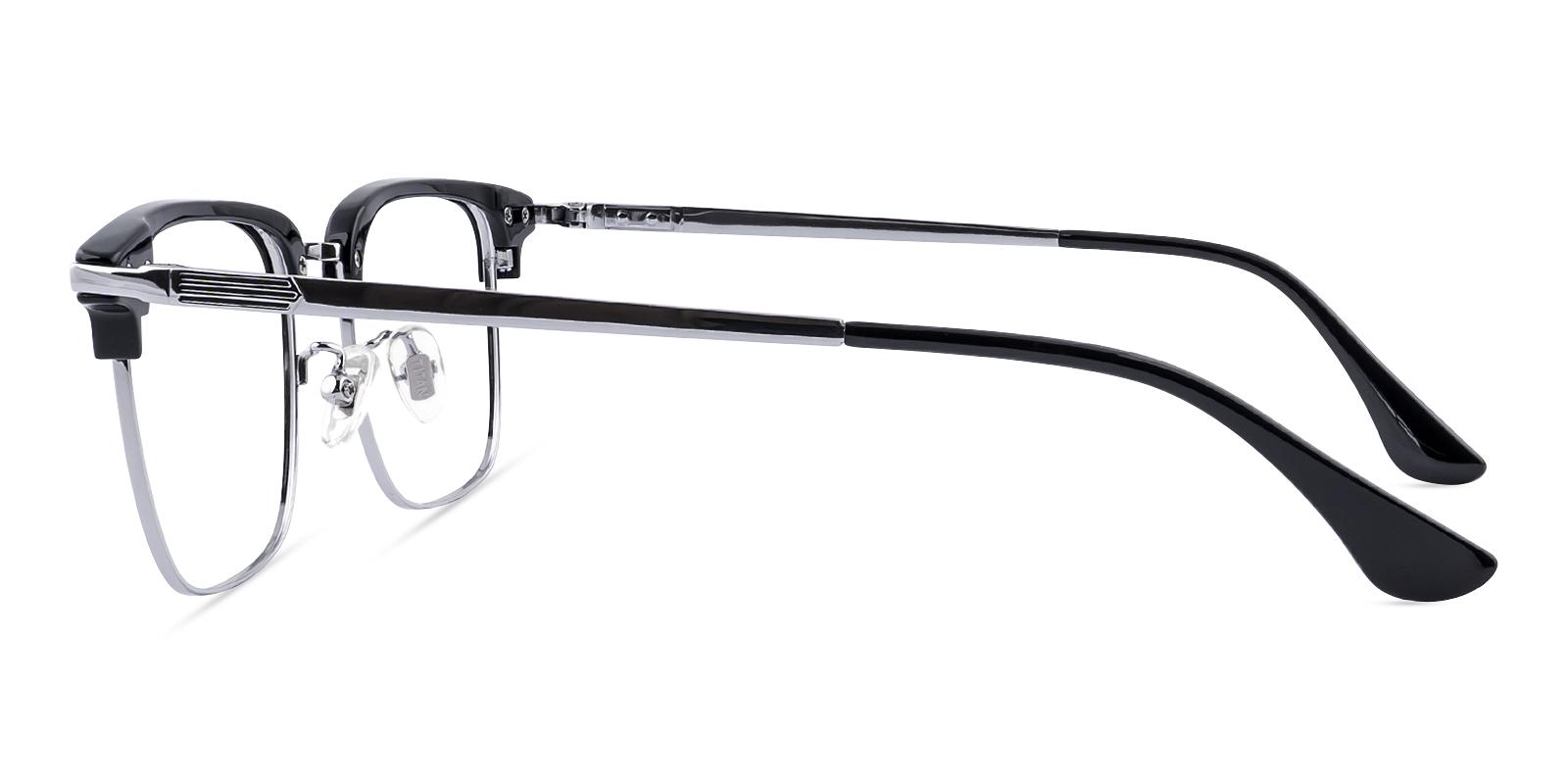 Dessure Black Acetate , Titanium Eyeglasses , NosePads Frames from ABBE Glasses