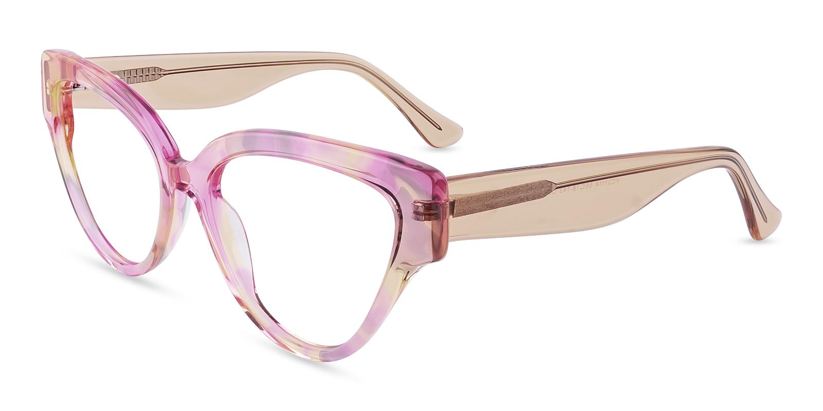 Schoolant Pattern Acetate Eyeglasses , SpringHinges , UniversalBridgeFit Frames from ABBE Glasses