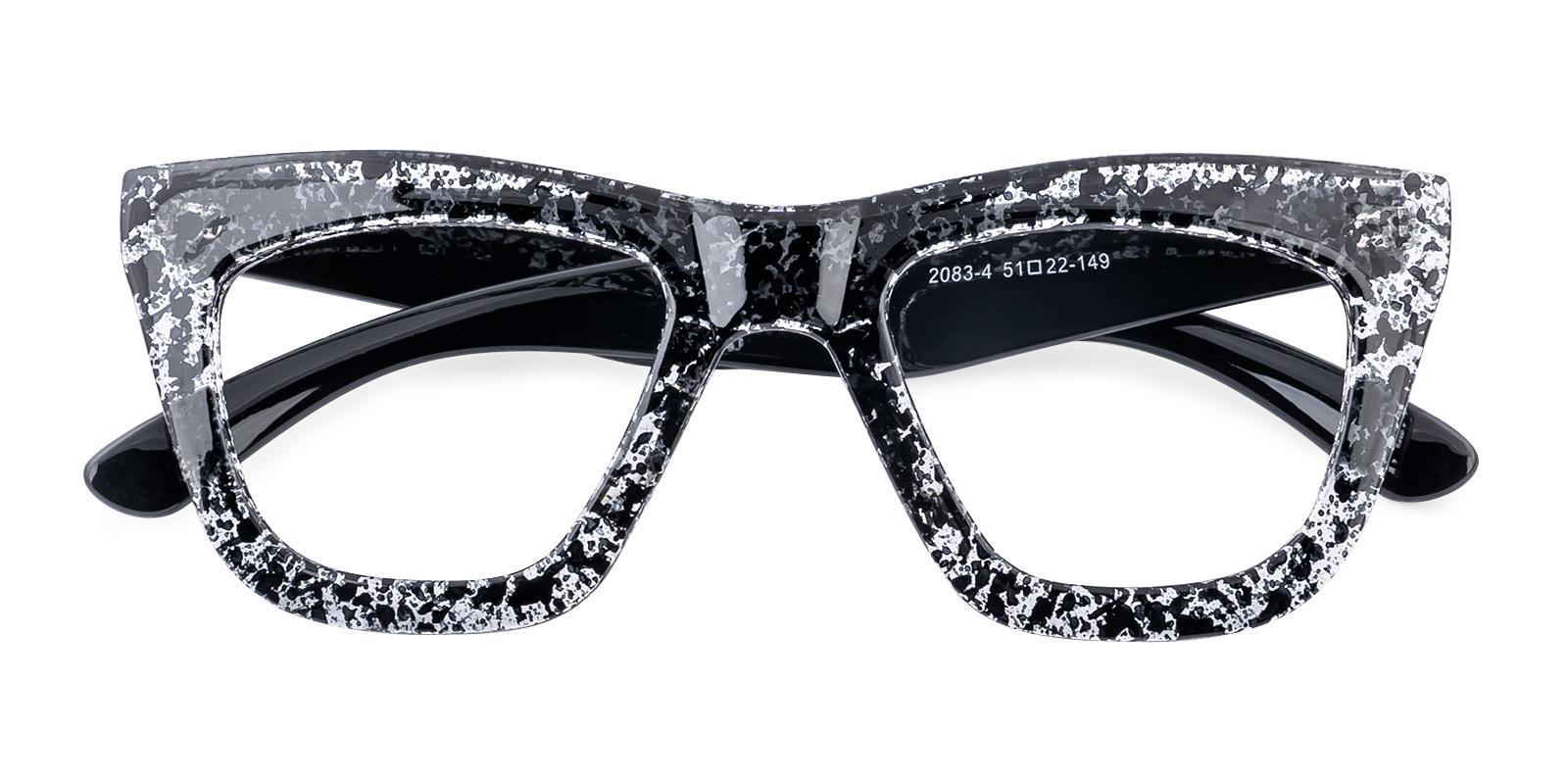 Librard Black Acetate Eyeglasses , UniversalBridgeFit Frames from ABBE Glasses
