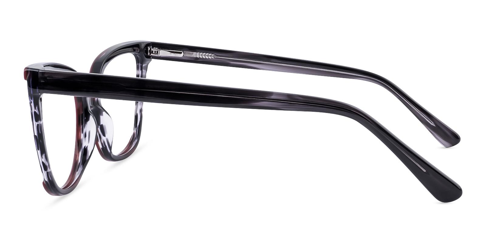 Cipness Red Acetate Eyeglasses , SpringHinges , UniversalBridgeFit Frames from ABBE Glasses