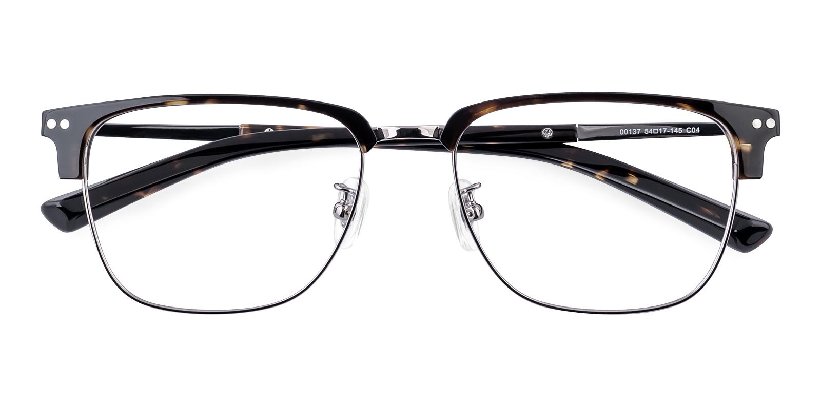 Irster Tortoise Acetate , Metal Eyeglasses , NosePads Frames from ABBE Glasses