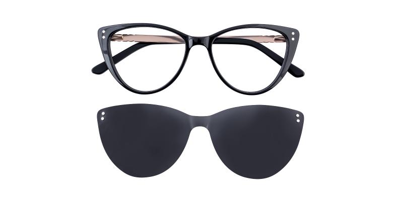 Lubricblueot Black  Frames from ABBE Glasses