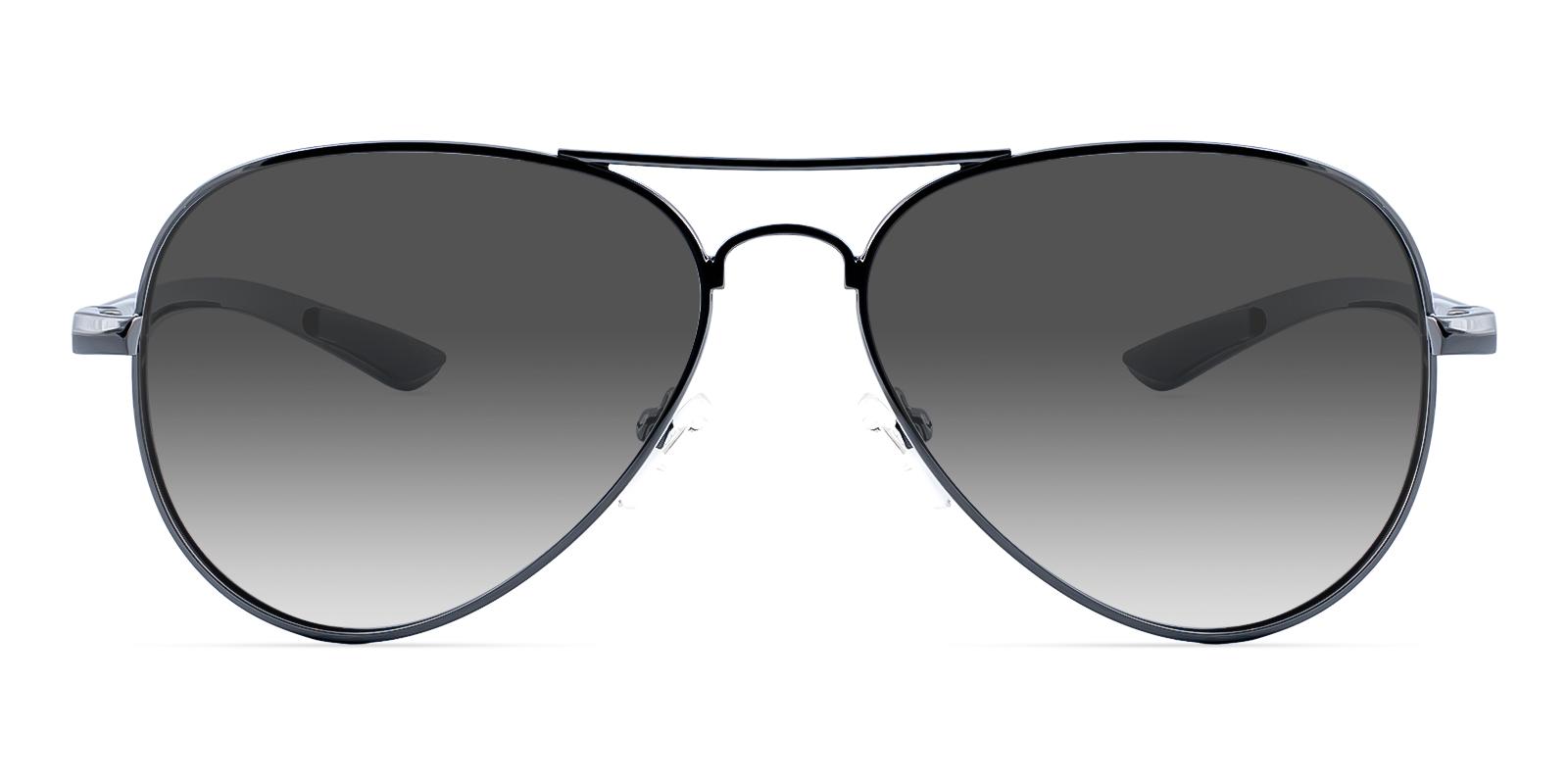 Amplster Gun Metal Sunglasses , NosePads Frames from ABBE Glasses