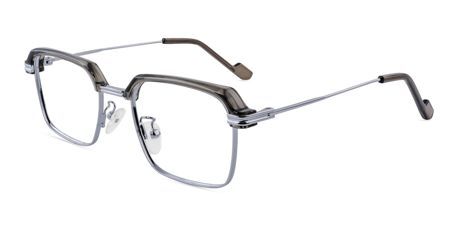 Sedecchildice Gray Metal , TR Eyeglasses , NosePads Frames from ABBE Glasses