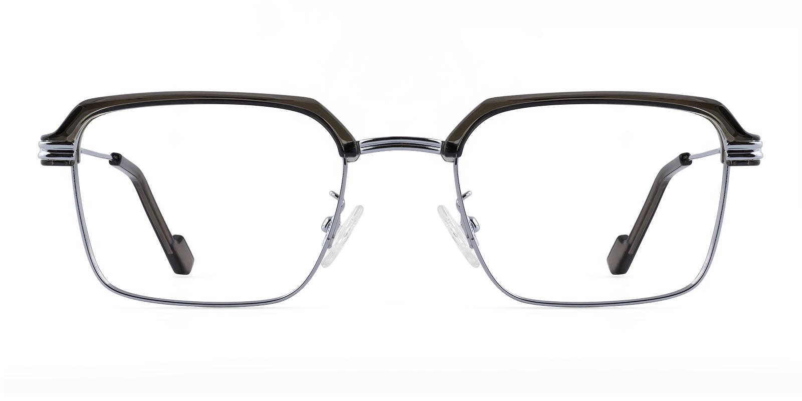 Sedecchildice Gray Metal , TR Eyeglasses , NosePads Frames from ABBE Glasses