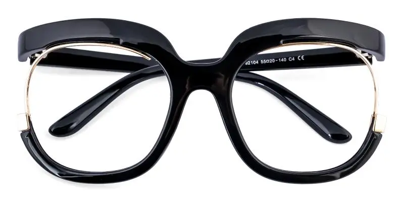 Scabioly Black  Frames from ABBE Glasses