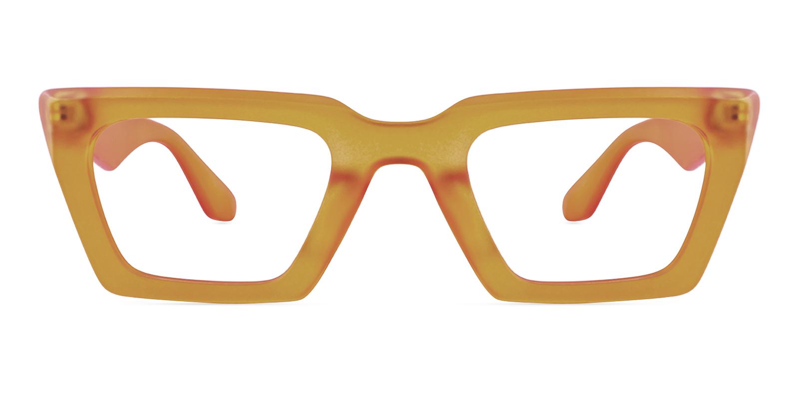 Tachyair Orange Acetate Eyeglasses , UniversalBridgeFit Frames from ABBE Glasses