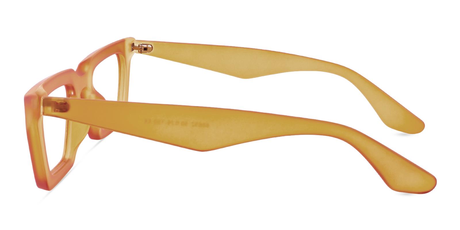 Tachyair Orange Acetate Eyeglasses , UniversalBridgeFit Frames from ABBE Glasses