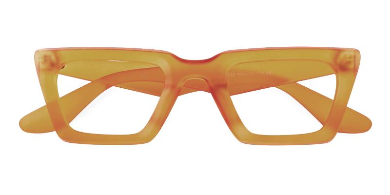 Tachyair Orange  Frames from ABBE Glasses