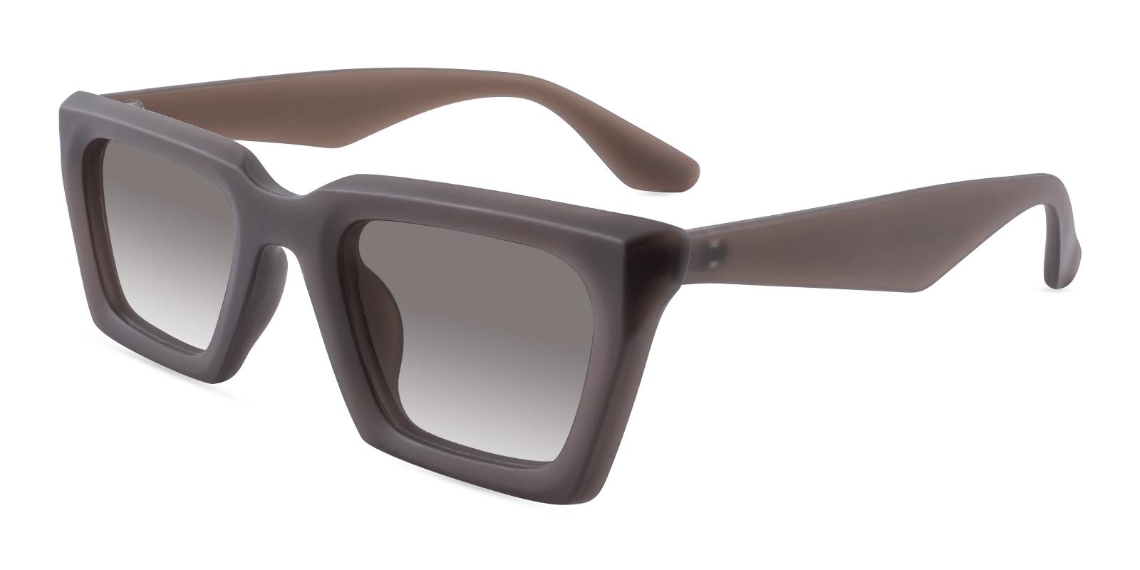 Audi Brown Acetate Sunglasses , UniversalBridgeFit Frames from ABBE Glasses