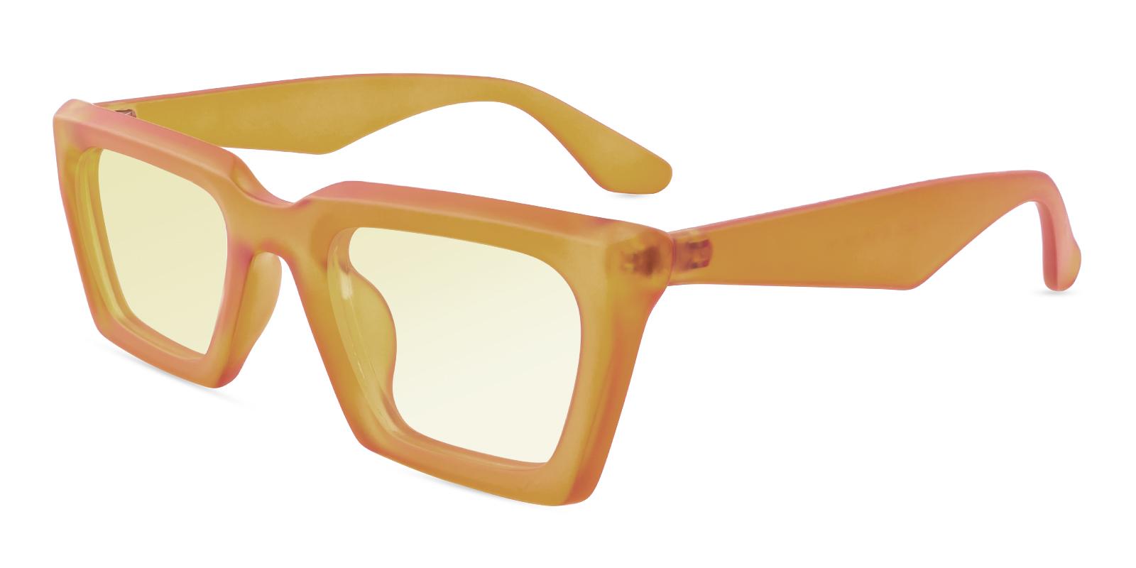 Memorthen Orange Acetate Sunglasses , UniversalBridgeFit Frames from ABBE Glasses