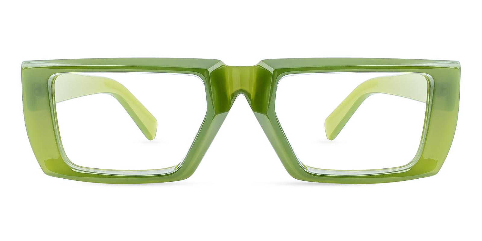 Cidmost Green Acetate Eyeglasses , UniversalBridgeFit Frames from ABBE Glasses