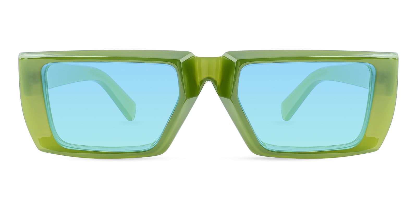 Foodivity Green Acetate Sunglasses , UniversalBridgeFit Frames from ABBE Glasses