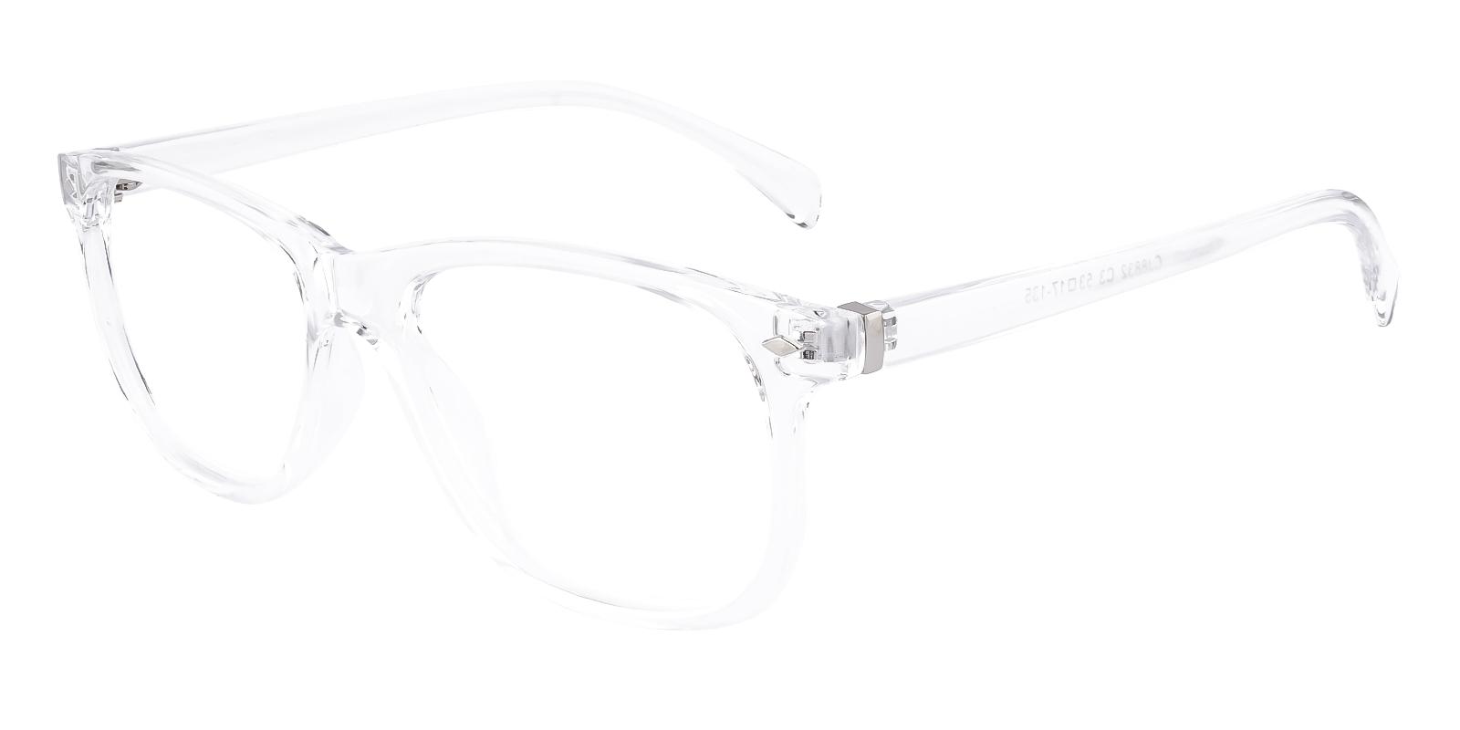 Ceramlet Fclear Plastic Eyeglasses , UniversalBridgeFit Frames from ABBE Glasses