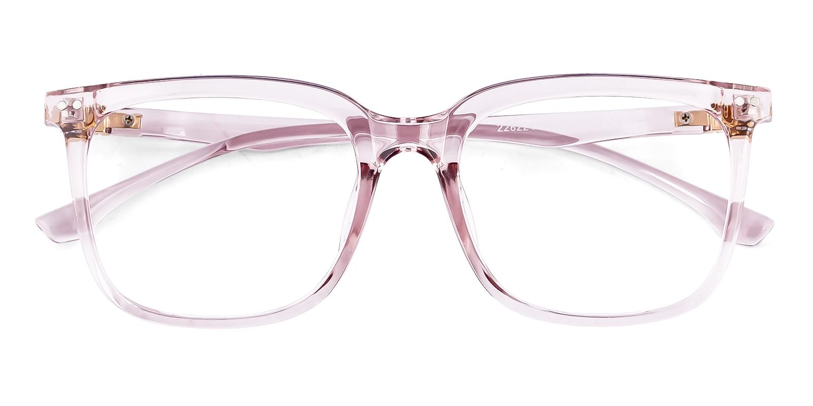 Florose Pink Plastic Eyeglasses , UniversalBridgeFit Frames from ABBE Glasses