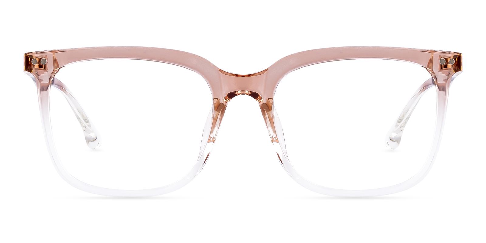 Lepisine Orange Plastic Eyeglasses , UniversalBridgeFit Frames from ABBE Glasses