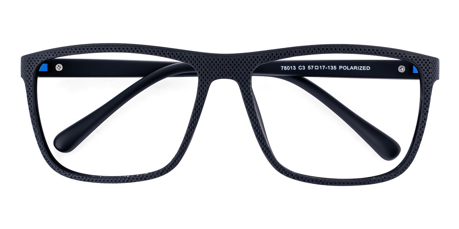 Fearen Black TR Eyeglasses , SpringHinges , UniversalBridgeFit Frames from ABBE Glasses