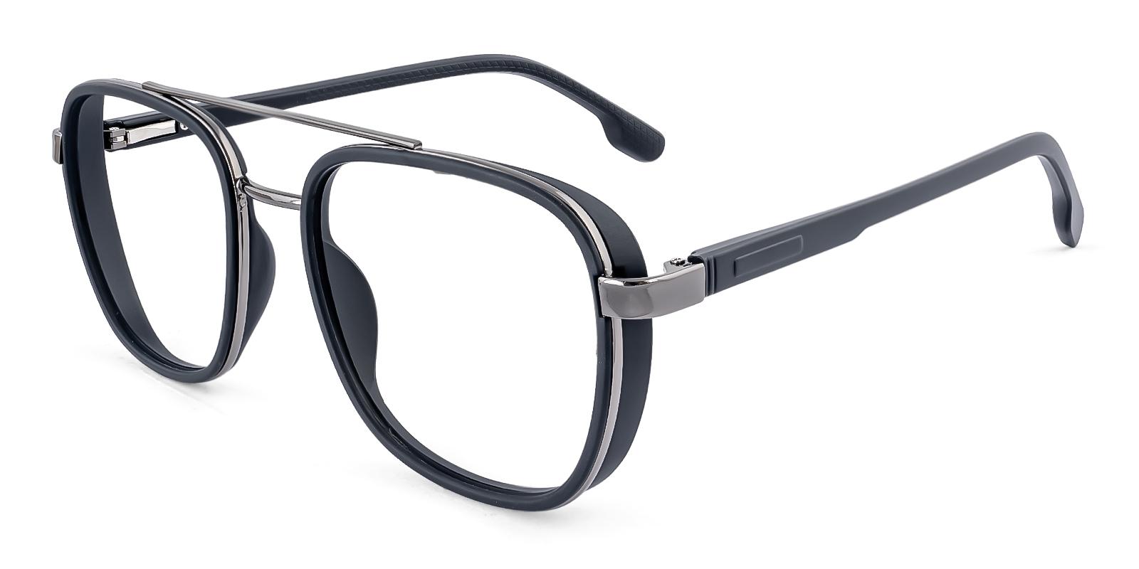 Qualitylet Blue Metal , TR Eyeglasses , SpringHinges , UniversalBridgeFit Frames from ABBE Glasses