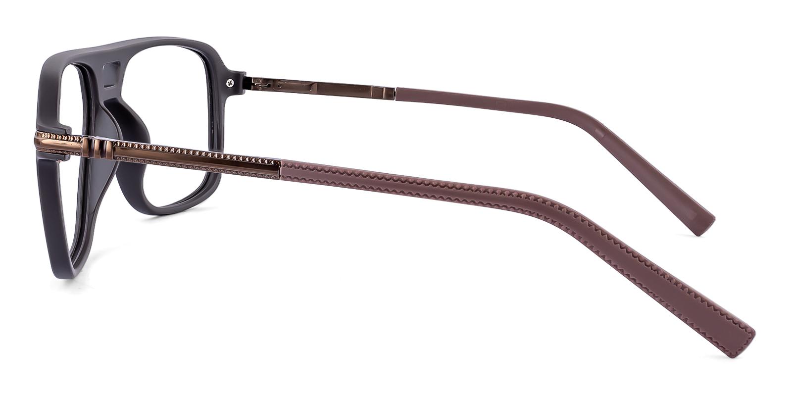 Mammoan Brown Metal , TR Eyeglasses , SpringHinges , UniversalBridgeFit Frames from ABBE Glasses