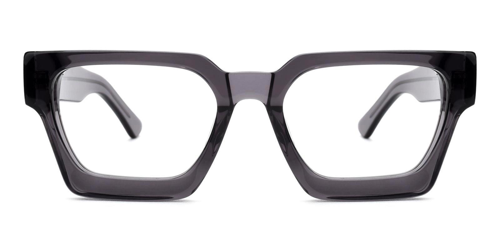 Stearary Gray Acetate Eyeglasses , UniversalBridgeFit Frames from ABBE Glasses
