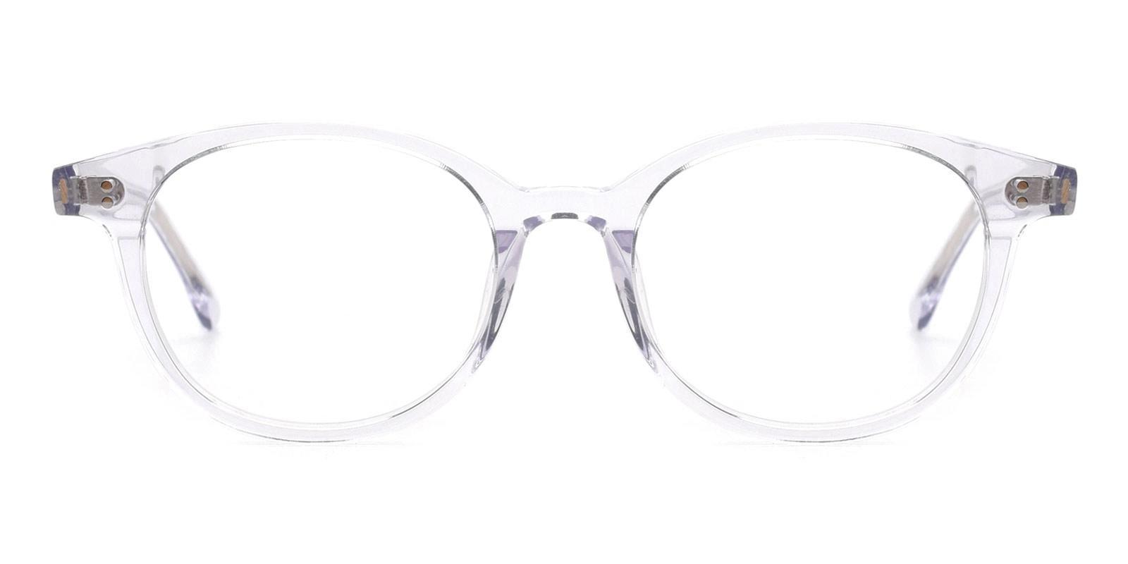 Colkin Fclear Acetate Eyeglasses , UniversalBridgeFit Frames from ABBE Glasses