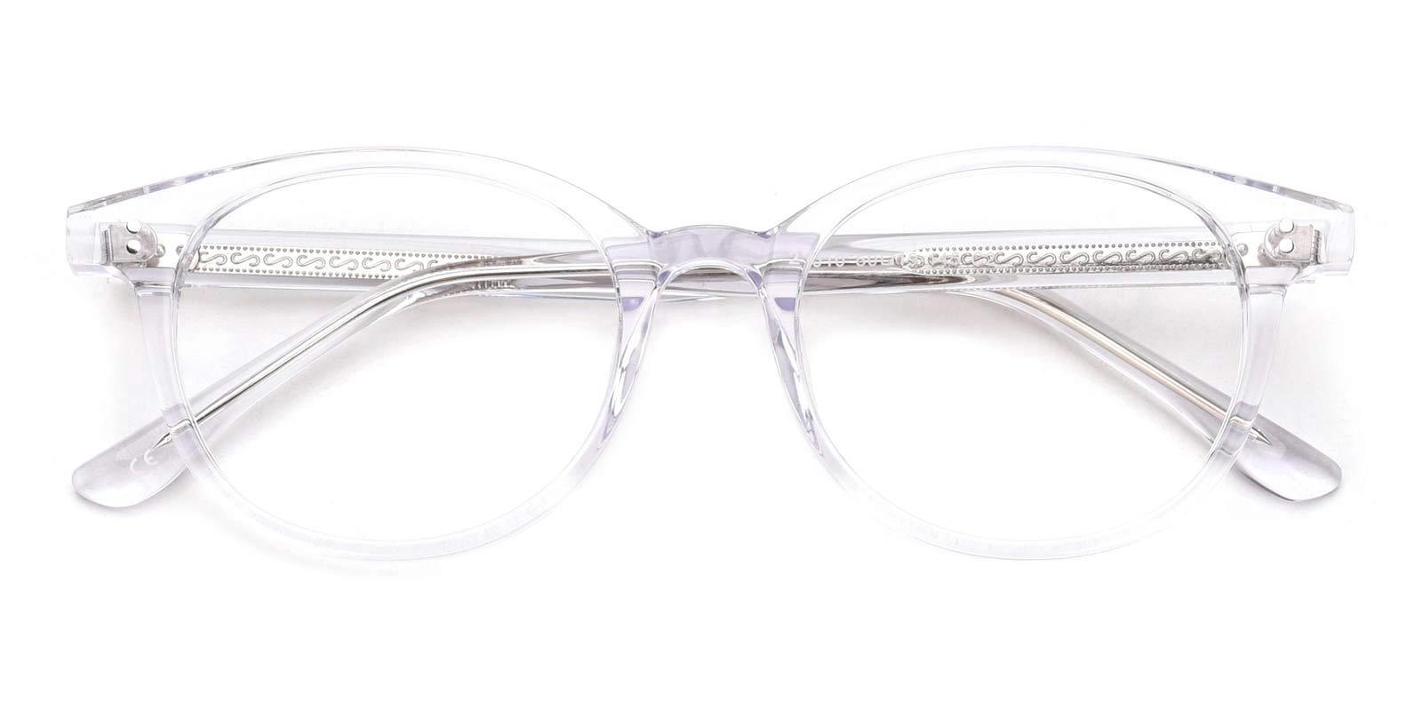 Colkin Fclear Acetate Eyeglasses , UniversalBridgeFit Frames from ABBE Glasses