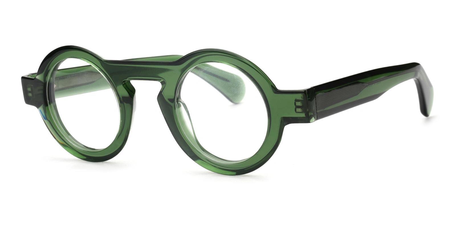 Ferreer Green Acetate Eyeglasses , UniversalBridgeFit Frames from ABBE Glasses