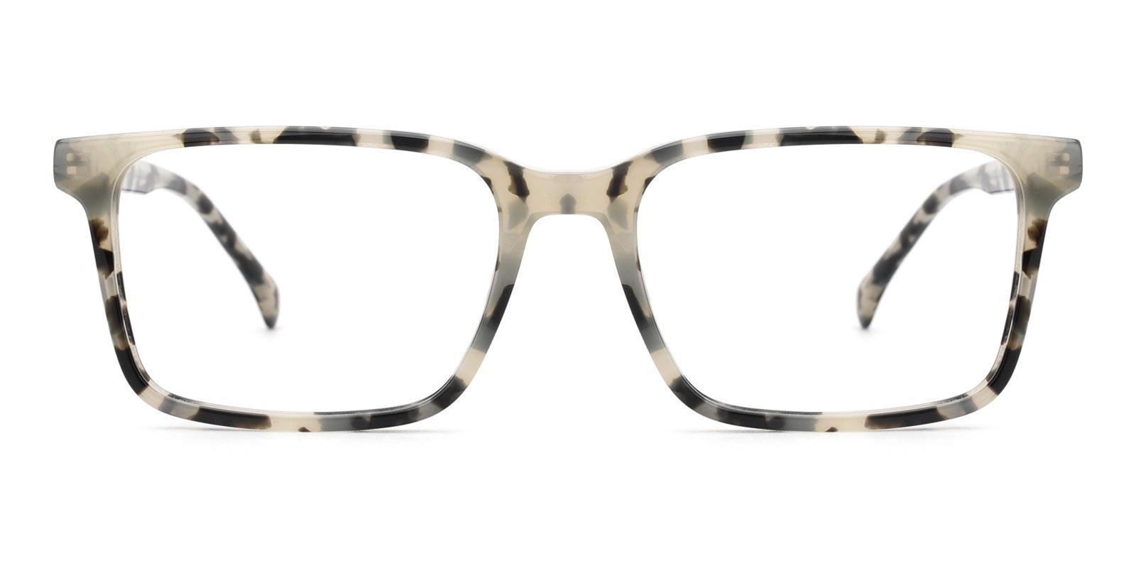 Volunt Ivory-tortoise Acetate Eyeglasses , SpringHinges , UniversalBridgeFit Frames from ABBE Glasses