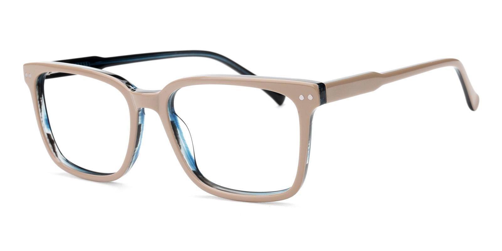 Foliade Brown Acetate Eyeglasses , SpringHinges , UniversalBridgeFit Frames from ABBE Glasses