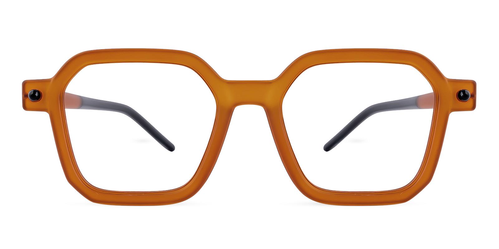 Leavetic Brown Plastic Eyeglasses , UniversalBridgeFit Frames from ABBE Glasses