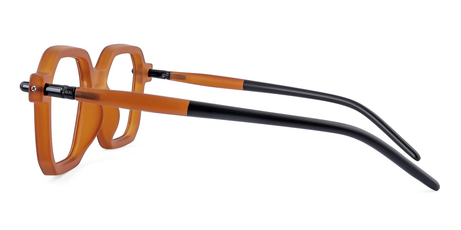 Leavetic Brown Plastic Eyeglasses , UniversalBridgeFit Frames from ABBE Glasses