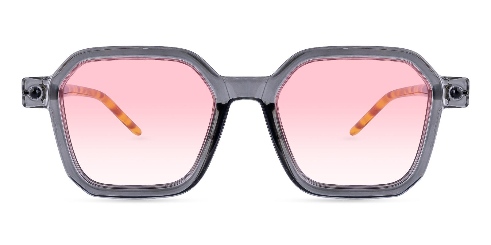 Voracish Gray Plastic Sunglasses , UniversalBridgeFit Frames from ABBE Glasses