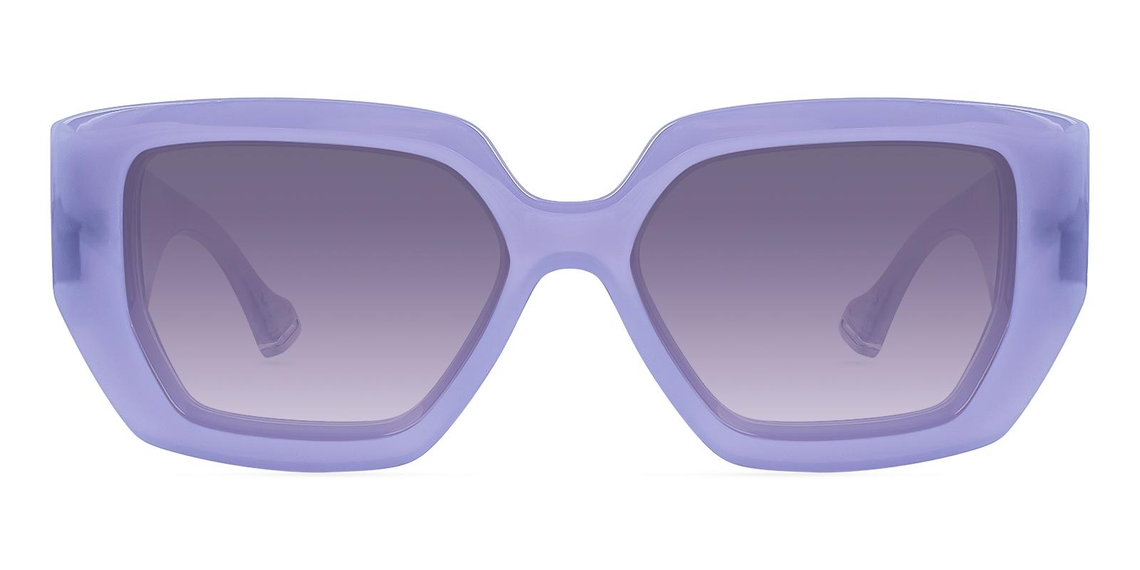 Vien Purple Acetate Sunglasses , UniversalBridgeFit Frames from ABBE Glasses